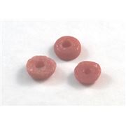 African Ghana Beads/Spacers Watermelon Opaque 12mm ea