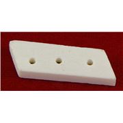 Bone Spacer 3 hole White   ea