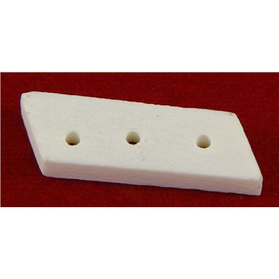 Bone Spacer 3 hole White   ea