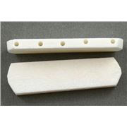 Bone Spacer 5 hole Center Drilled White   ea