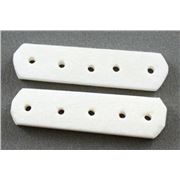 Bone Spacer 5 hole White   ea