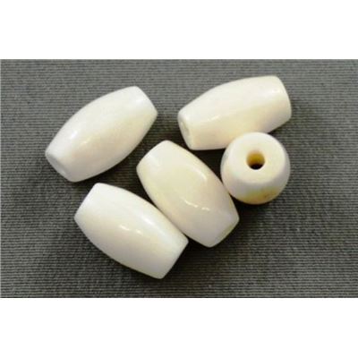 Bone Tube White  7x5mm ea