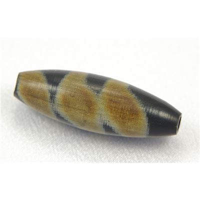 Horn Zebra Tube  50x18mm ea