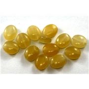Semi Precious Aragonite Oval 10x8mm ea