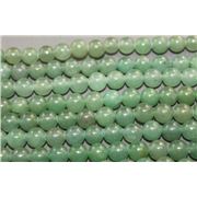 Semi Precious Strand Aventurine Green 8mm (approx 47 Beads)ea