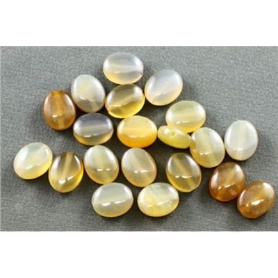 Semi Precious Carnelian Oval 10x8mm ea