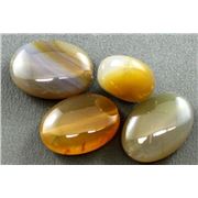 Semi Precious Carnelian Oval 16x22mm ea