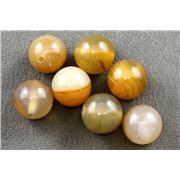 Semi Precious Carnelian Round 8mm ea