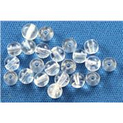 Semi Precious Crystal Round 4mm ea