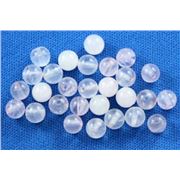 Semi Precious Rose Quartz Round 4mm ea