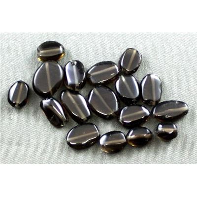Semi Precious Smoky Quartz Almond  ea