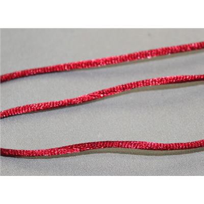 Rat Tail Cord  Wine  2mm per metre