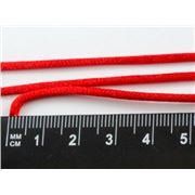 Rat Tail Cord  Red  1mm per metre