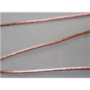 Rat Tail Cord  Brown  2mm per metre