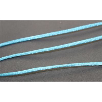 Rat Tail Cord  Turquoise  2mm per metre