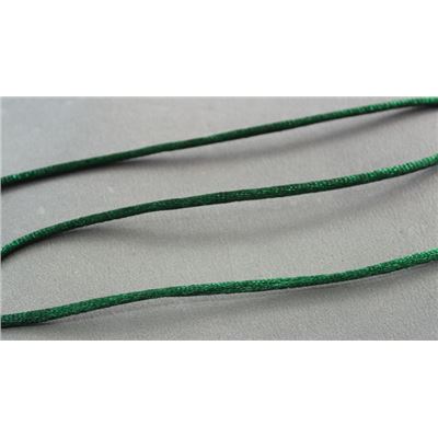 Rat Tail Cord  Green  2mm per metre