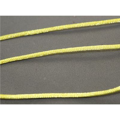 Rat Tail Cord  Yellow  2mm per metre