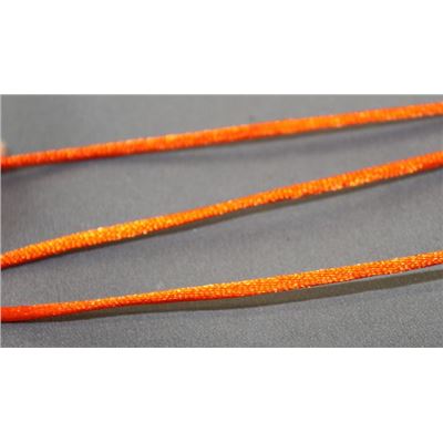 Rat Tail Cord  Orange  2mm per metre