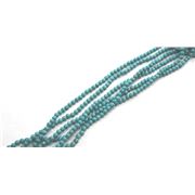 Semi Precious Strand Synthetic Turquoise Round 4mm