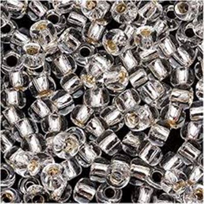 Toho Seed Bead Silver Lined Crystal 15/0 - Minimum 5g