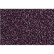 Toho Seed Bead Silver Lined Amethyst 15/0 - Minimum 5g