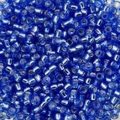 Toho Seed Bead  Silver Lined Sapphire 15/0 - Minimum 5g