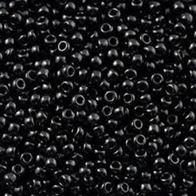 Toho Seed Bead Jet Opaque 15/0 - Minimum 5g