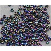 Toho Seed Bead Metallic Rainbow Iris Iris 15/0 - Minimum 5g