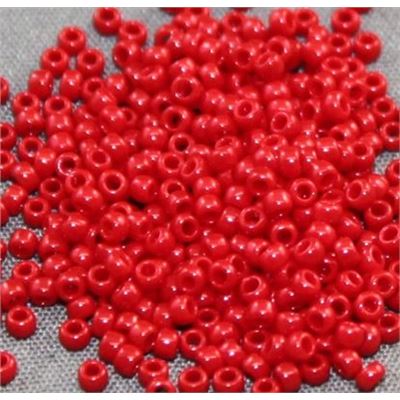 Toho Seed Bead Red Pepper Opaque 15/0 - Minimum 5g