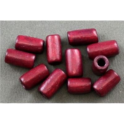 Wood Tube Wine  10x5mm ea