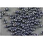 Czech Seed Bead Gunmetal Opaque 11/0 - Minimum 8g