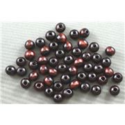 Wooden Round Brown  8mm ea