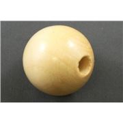 Wooden Round Natural  40mm ea