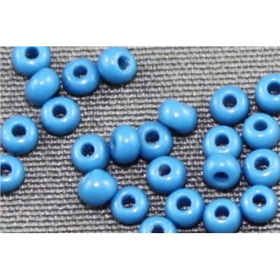 Czech Seed Bead Turquoise Opaque 11/0 - Minimum 8g