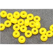 Seed Bead Yellow Opaque 11/0 - Minimum 8g