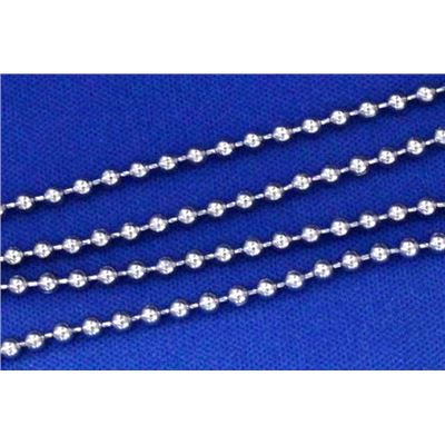 Ball Chain Nickel Metallic FC387 3.2mm per metre