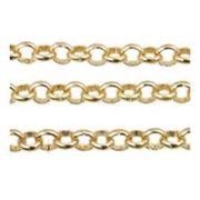 Chain Gold Metallic F377 Belcher 3x3mm per metre