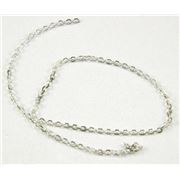 Chain Silver Metallic F409S Cable 2x1mm per metre