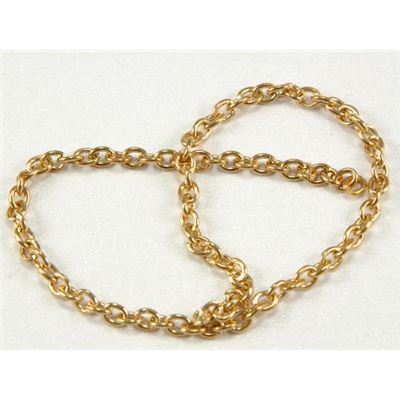 Chain Gold Metallic FC421 Cable 5x3mm per metre