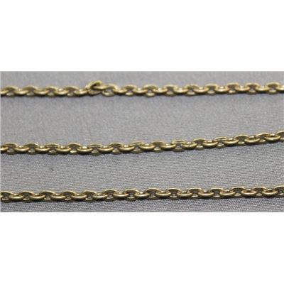 Chain Antique Brass Metallic F454AB  Cable 3x2mm per metre