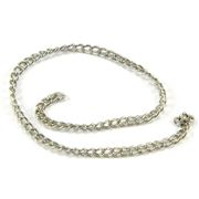 Chain Nickel Metallic 479N Flat Curb 4x3mm per metre