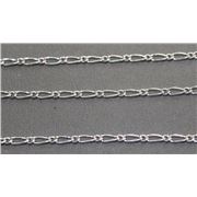 Chain Silver Metallic FC491S Figaro 6x2.5;2x2mm per metre