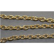 Chain Gold Metallic FC493 Cable 7x6mm per metre