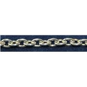 Chain Silver Metallic 493S Cable 7x6mm per metre