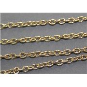 Chain Gold Metallic FC478 Cable 5x4mm per metre