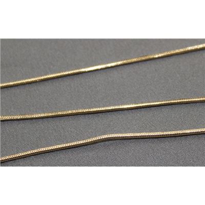 Snake Chain Gold Metallic FC 488G 1mm per metre
