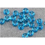 Czech Seed Bead Turquoise Transparent 11/0 - Minimum 8g