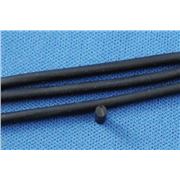 Neoprene - 2mm Black  1m per metre
