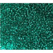 Czech Seed Bead Teal Transparent 11/0 - Minimum 8g