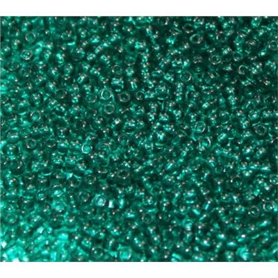 Czech Seed Bead Teal Transparent 11/0 - Minimum 8g